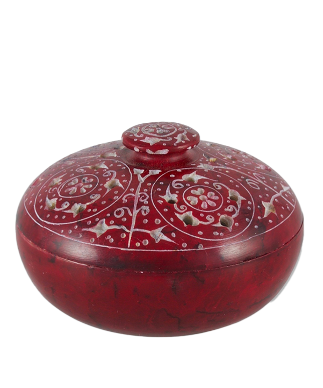 Specksteinschale "Rot"