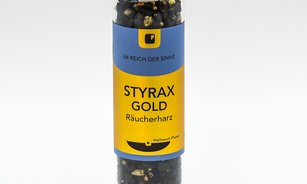 Styrax mit Gold