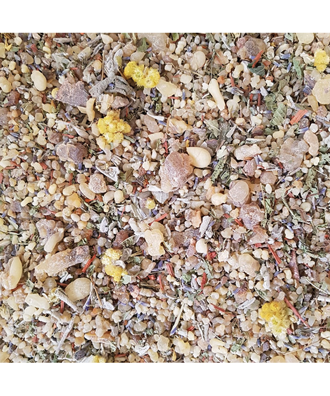 Weihrauch mit Kräutern