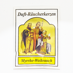 Räucherkerzen Myrrhe-Weihrauch