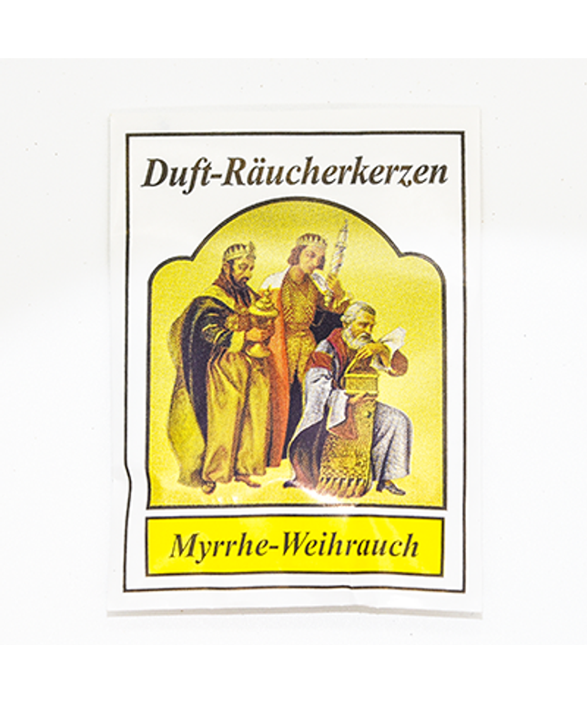 Räucherkerzen Myrrhe-Weihrauch